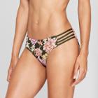 Women's Strappy Bikini Bottom - Mossimo Green Earth