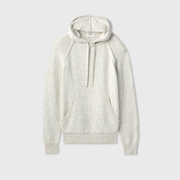 Men's Regular Fit Hooded Sweater - Goodfellow & Co Gray