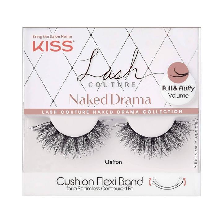 Kiss Nails Kiss Lash Couture Naked Drama False Eyelashes - Chiffon