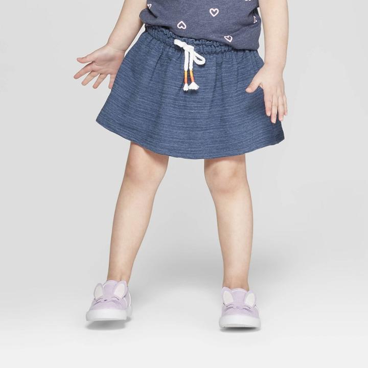 Toddler Girls' Skort - Cat & Jack Navy
