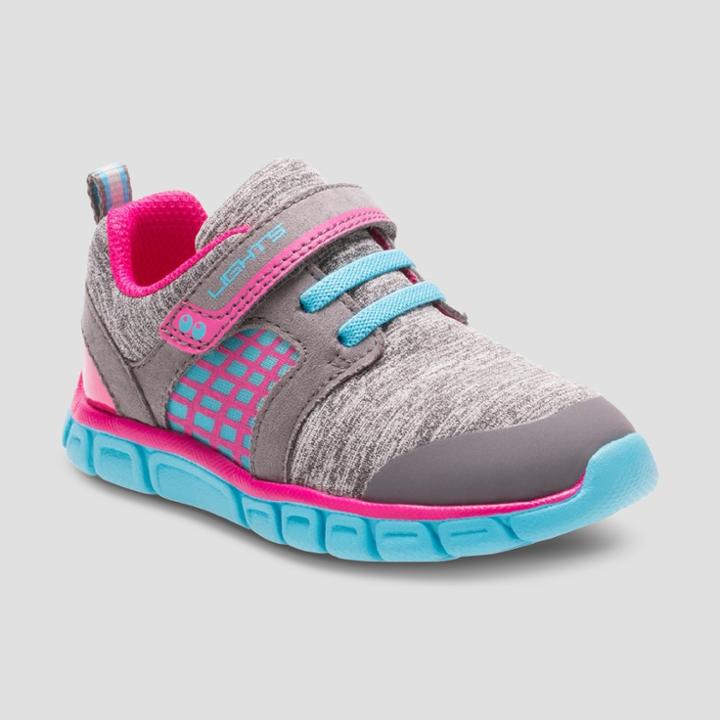 Toddler Girls Surprize By Stride Rite Clarissa Light-up Athletic Sneakers - Grey