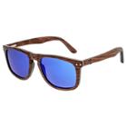 Earth Wood Pacific Unisex Sunglasses - Red, Brown