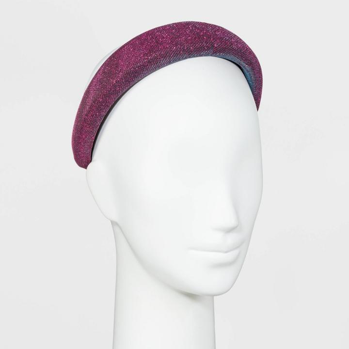 Metallic Fabric Covered Headband - Wild Fable