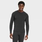 All In Motion Men's Fitted Cold Mock Long Sleeve Athletic Top - All In