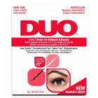 Duo Adhesive 2in1 Lash Brush On Clear&dark - 0.18oz, Clear & Dark