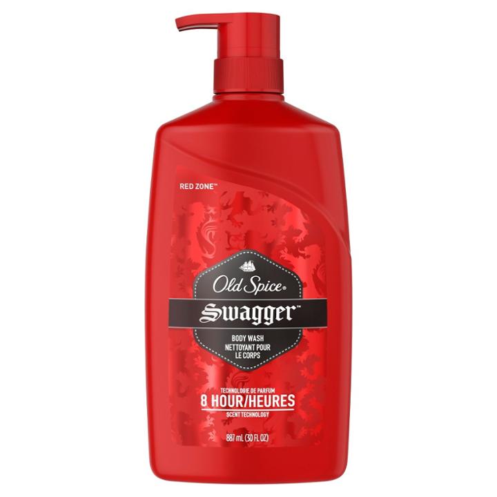 Old Spice Red Zone Swagger Body Wash Pump