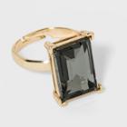 Rectangular Stone Ring - A New Day Gold