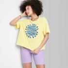 Women's Ascot + Hart Surf Local Short Sleeve Graphic T-shirt - Yellow