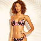 Women's Cabana Light Lift Key Hole Bikini Top - Shade & Shore Black