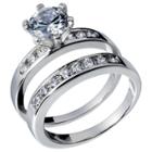 Target Cubic Zirconia Engagement Ring - Silver, Women's