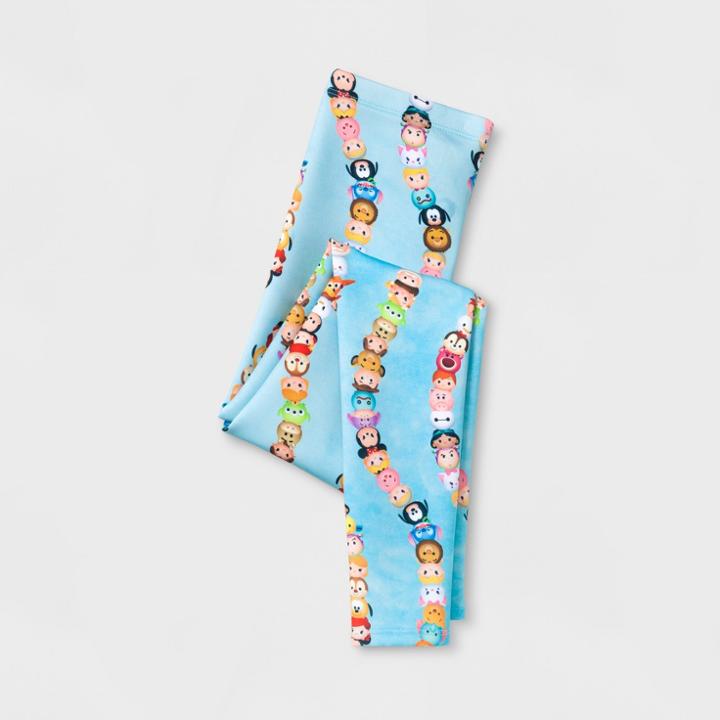 Girls' Tsum Tsum Disney Leggings Pants - Mint Green -