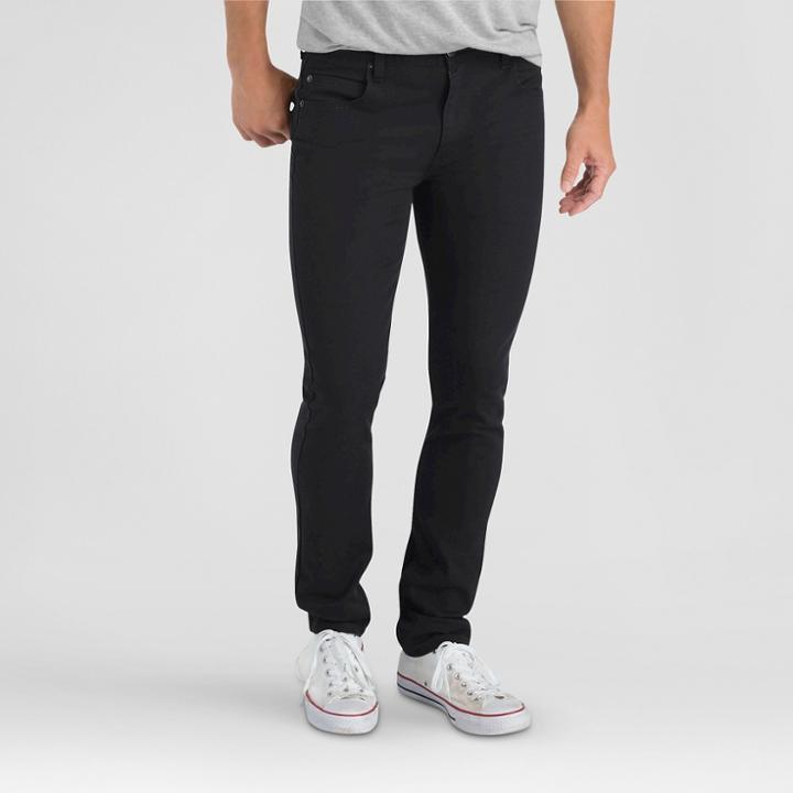 Dickies Men's Slim Fit Skinny Leg 5-pocket Pants Black
