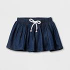 Baby Girls' Denim Wash Skirt - Cat & Jack Blue