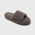 Men's Myles Adjustable Slide Slippers - Goodfellow & Co Charcoal Gray