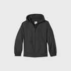 Boys' Uniform Windbreaker Jacket - Cat & Jack Charcoal Gray