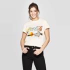 Women's Coca-cola Short Sleeve Rainbow Graphic T-shirt (juniors') - Cream