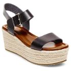 Women's Nonie Metallic Flatform Espadrille Sandals - Mossimo Supply Co. Black
