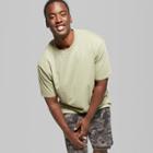 Men's Big & Tall Short Sleeve Boxy T-shirt - Original Use Green