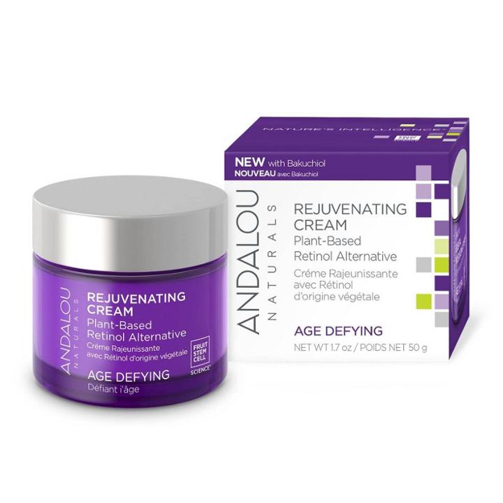 Andalou Naturals Age Defying Rejuvenating Plant Based Retinol Alternative Cream