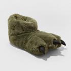 Boys' Ferdinand Dinosaur Claw Slippers - Cat & Jack Olive Green