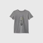 Petiteboys' Short Sleeve 'light Bulb' Graphic T-shirt - Cat & Jack Gray