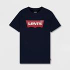 Levi's Boys' Batwing Logo Short Sleeve T-shirt - Blue
