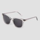 Women's Crystal Square Sunglasses - Universal Thread Clear