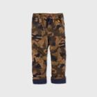 Toddler Boys' Camo Fleece Lined Pull-on Pants - Cat & Jack Brown