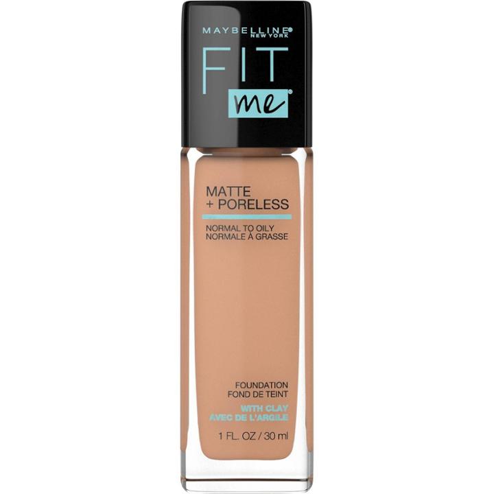 Maybelline Fit Me Matte + Poreless Oil Free Foundation - 320 Natural Tan