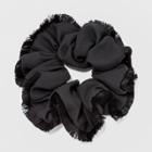 Oversized Hair Twister Frayed Edge - A New Day Black