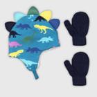 Toddler Boys' Hat And Glove Set - Cat & Jack Blue