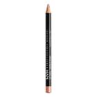 Nyx Professional Makeup Long-lasting Slim Lip Pencil - Beige