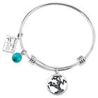 Target Women's Stainless Steel Wherever You Are It's Your Friends That Make Your World Expandable Bracelet -