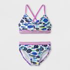 Girls' Oceanic School Bikini Set - Cat & Jack Lavender