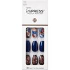 Impress Press-on Manicure Nails - Indigo Autumn