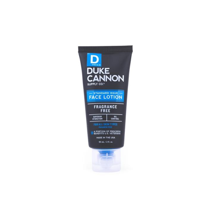 Target Duke Cannon Fragrance Free Face Lotion