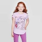 Petitegirls' Disney Ana Destiny Awaits Short Sleeve T-shirt - Purple