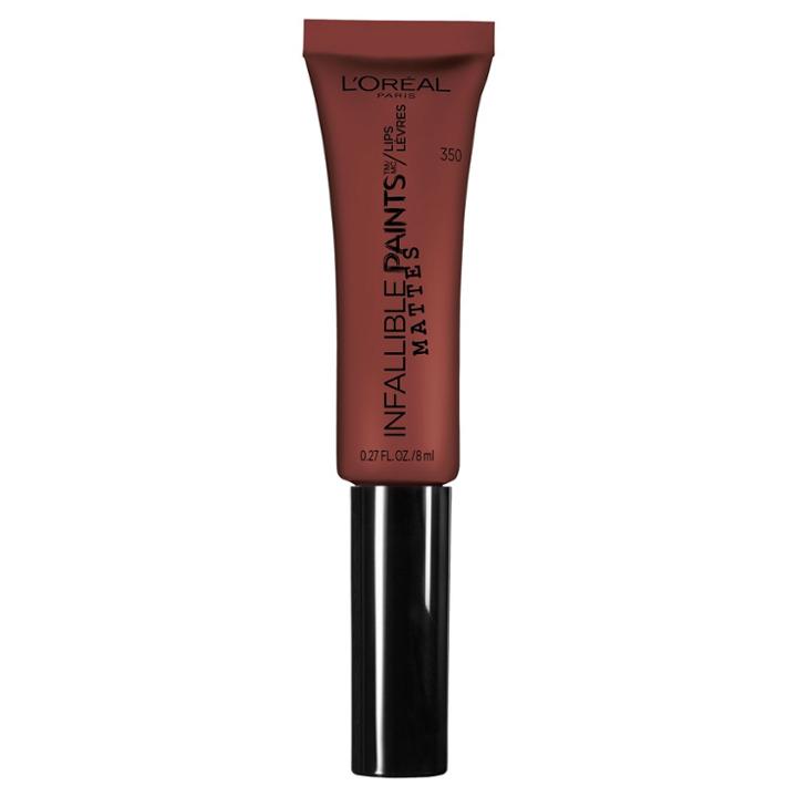 L'oreal Paris L'oral Paris Infallible Matte Lip Paints 350 Cinna-bomb