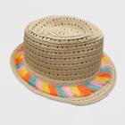 Baby Girls' Tassel Fedoras - Cat & Jack Beige 12-24m, Girl's, White