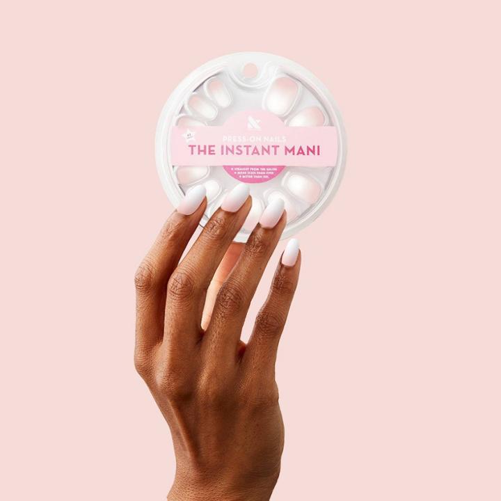 Olive & June Press-on Fake Nails - Round Short Cct Gradient