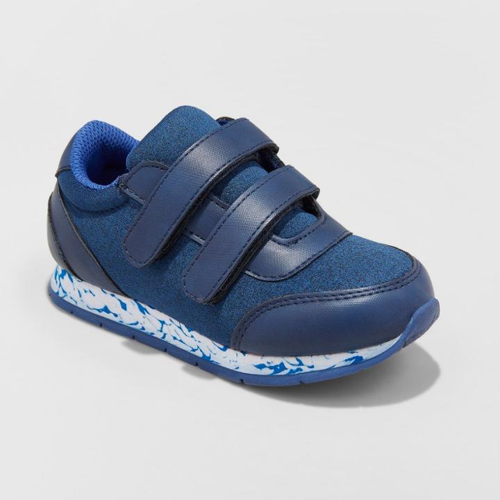 Toddler Boys' Marcel Sneakers - Cat & Jack Navy