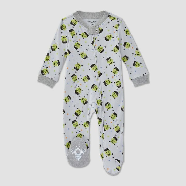 Burt's Bees Baby Baby Silly 'steins Sleep N' Play - Heather Gray Newborn