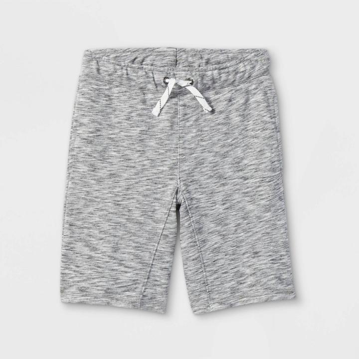 Plusboys' Pull-on Knit Shorts - Cat & Jack Light Gray