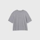 Women's Short Sleeve Round Neck T-shirt - Prologue Gray