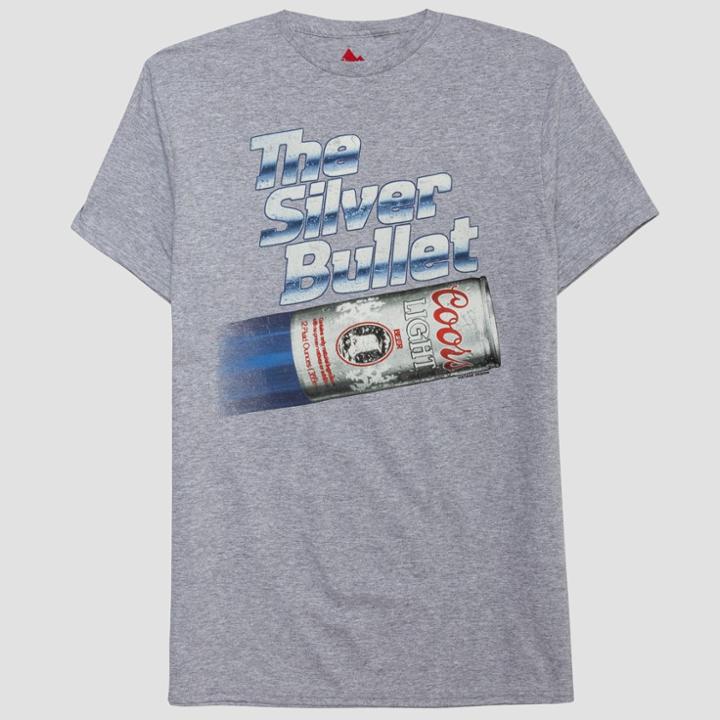 Men's Miller Coors Light Short Sleeve Graphic T-shirt - Athletic Heather