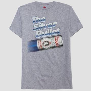 Men's Miller Coors Light Short Sleeve Graphic T-shirt - Athletic Heather