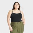 Women's Easy Seamless Cami - A New Day Black