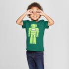Toddler Boys' Robot Short Sleeve T-shirt - Cat & Jack Green