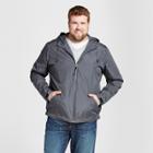 Men's Big & Tall Standard Fit Windbreaker Jacket - Goodfellow & Co Gray