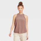 Women's Racer Tank Top - A New Day Brown